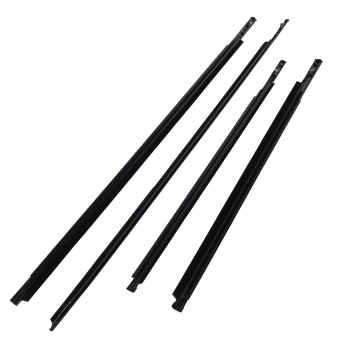 Front/Rear Weatherstrip Seal Belt compatible for Toyota Yaris Sedan 2007~2016 68160-52150