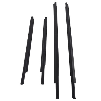 Front/Rear Weatherstrip Seal Belt compatible for Toyota Yaris Sedan 2007~2016 68160-52150