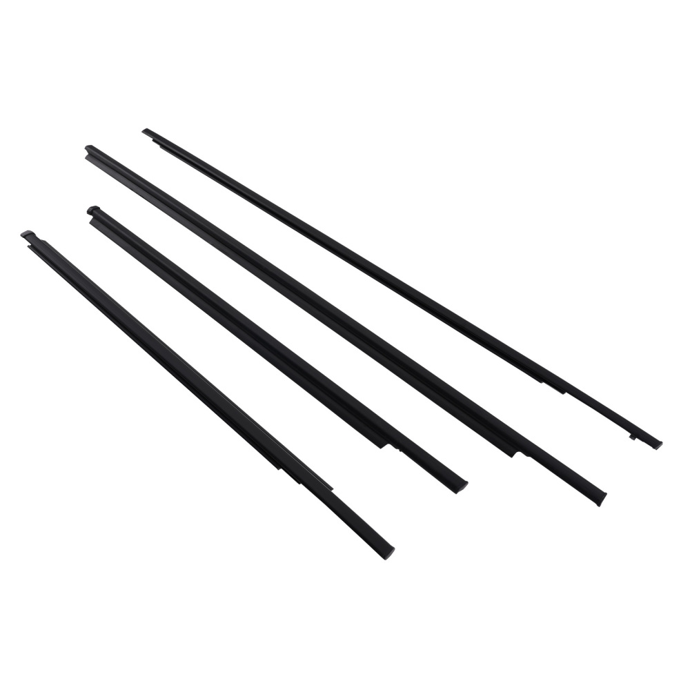 Front/Rear Weatherstrip Seal Belt compatible for Toyota Yaris Sedan 2007~2016 68160-52150