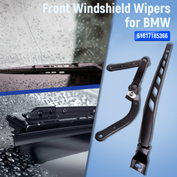 Front Right Hand Wiper Arm compatible for BMW 5 6 Series E60 E61 E63 E64 61617185366