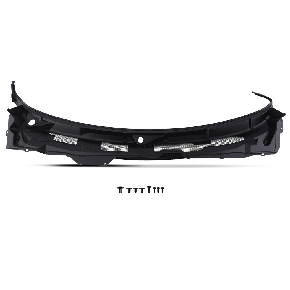 Cowl Panel compatible for Dodge RAM 1500 Classic 2019-2024 55112305AD Black PP Plastic