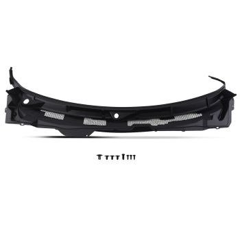 Cowl Panel compatible for Dodge RAM 1500 Classic 2019-2024 55112305AD Black PP Plastic