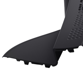 3PC Black Windshield Cowl compatible for Honda Civic Coupe 2006-2011 74200-SVA-A00ZA