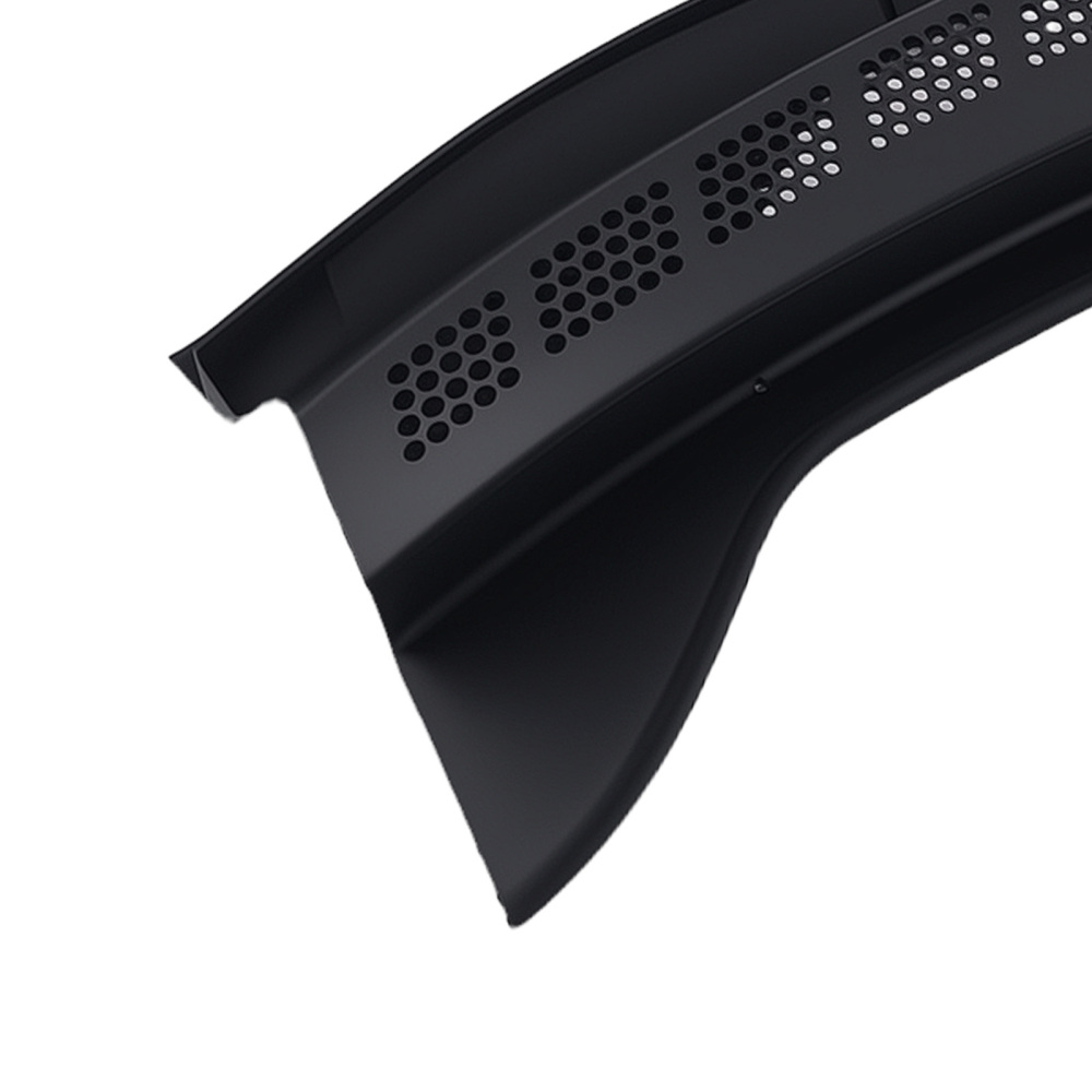 3PC Black Windshield Cowl compatible for Honda Civic Coupe 2006-2011 74200-SVA-A00ZA