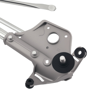 Front Windshield Wiper Linkage compatible for Honda Accord 2003-07 621-54365 Black US