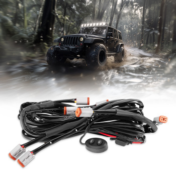 Wiring Harness Switch For maXpeedingrods Crosshair LED Lights 12-24V 30A 8-Way