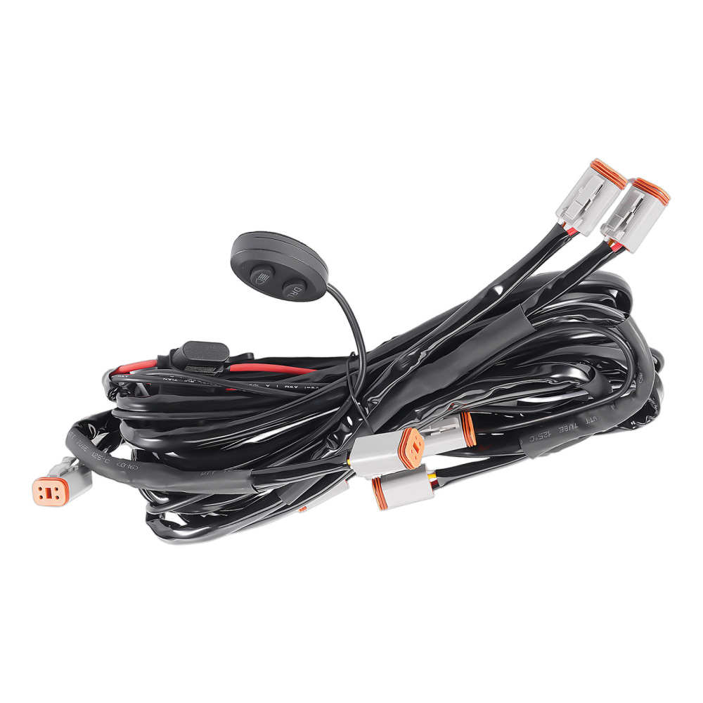 Kit Cablaggio Touch Switch For 8 Luci LED maXpeedingrods DRL 360W 14AWG 3.6M