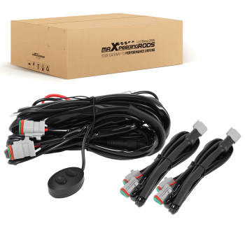 Wiring Harness Switch For maXpeedingrods LED Light RGB 3.5 5 7 40A 12V 4-Way