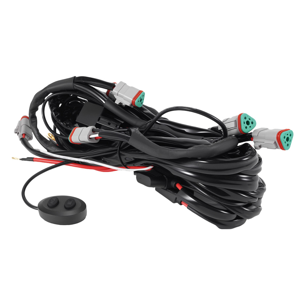 Wiring Harness Switch For maXpeedingrods RGB LED Light 6-Way 30A Touch Control