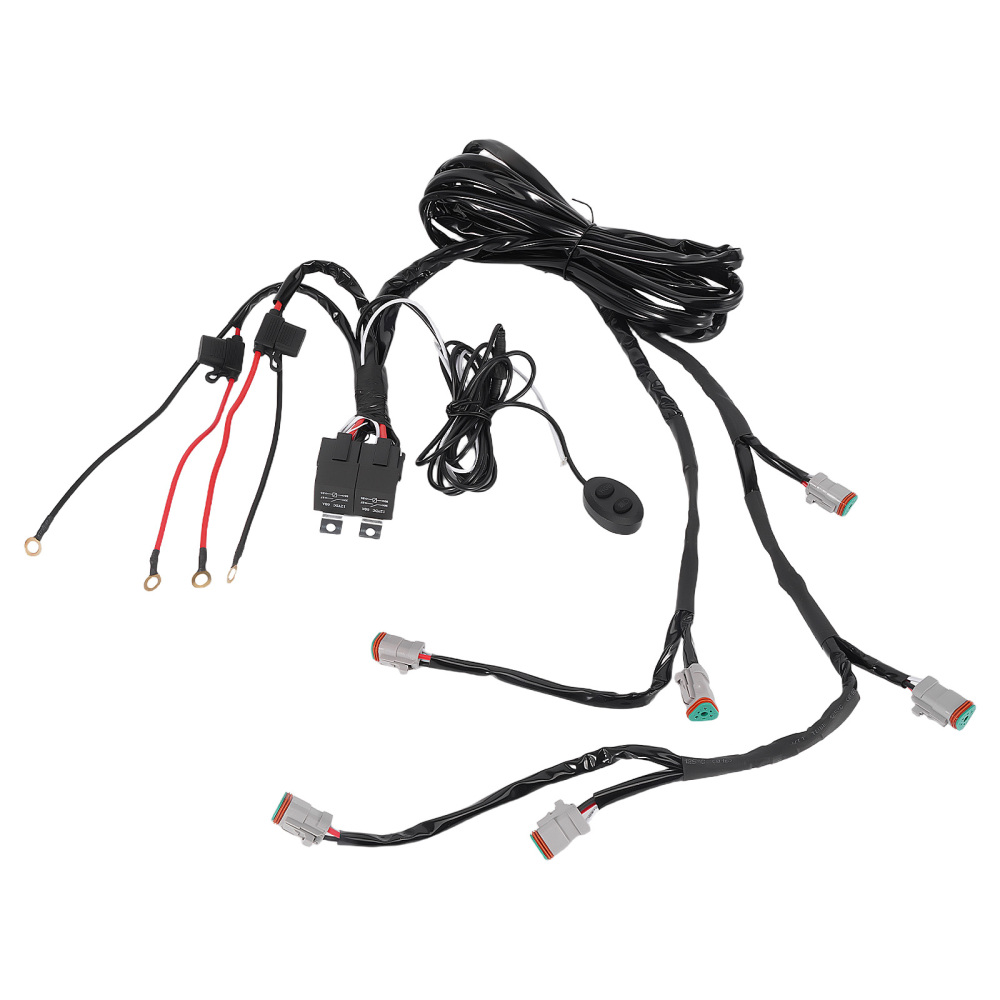 Wiring Harness Switch For maXpeedingrods RGB LED Light 6-Way 30A Touch Control
