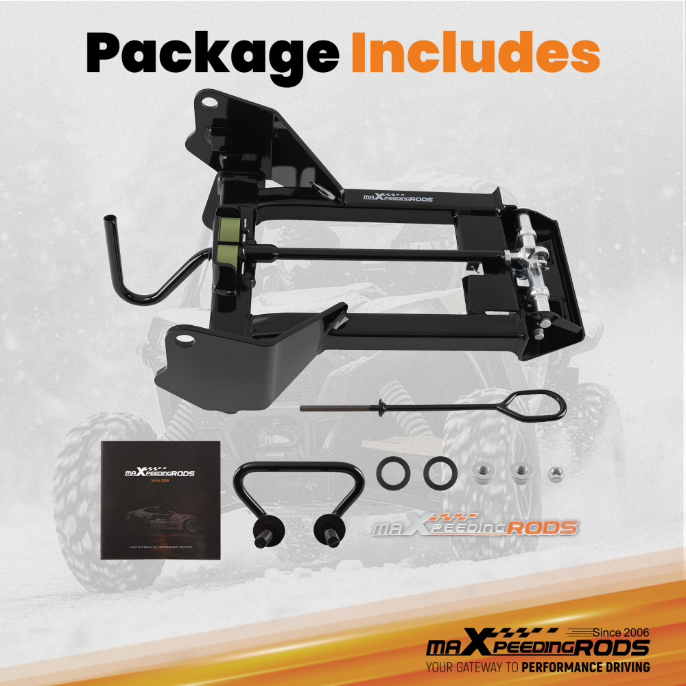 ATV Plow Mount compatible for Polaris Sportsman 570 6X6 Big Boss 2017-2020 Powder