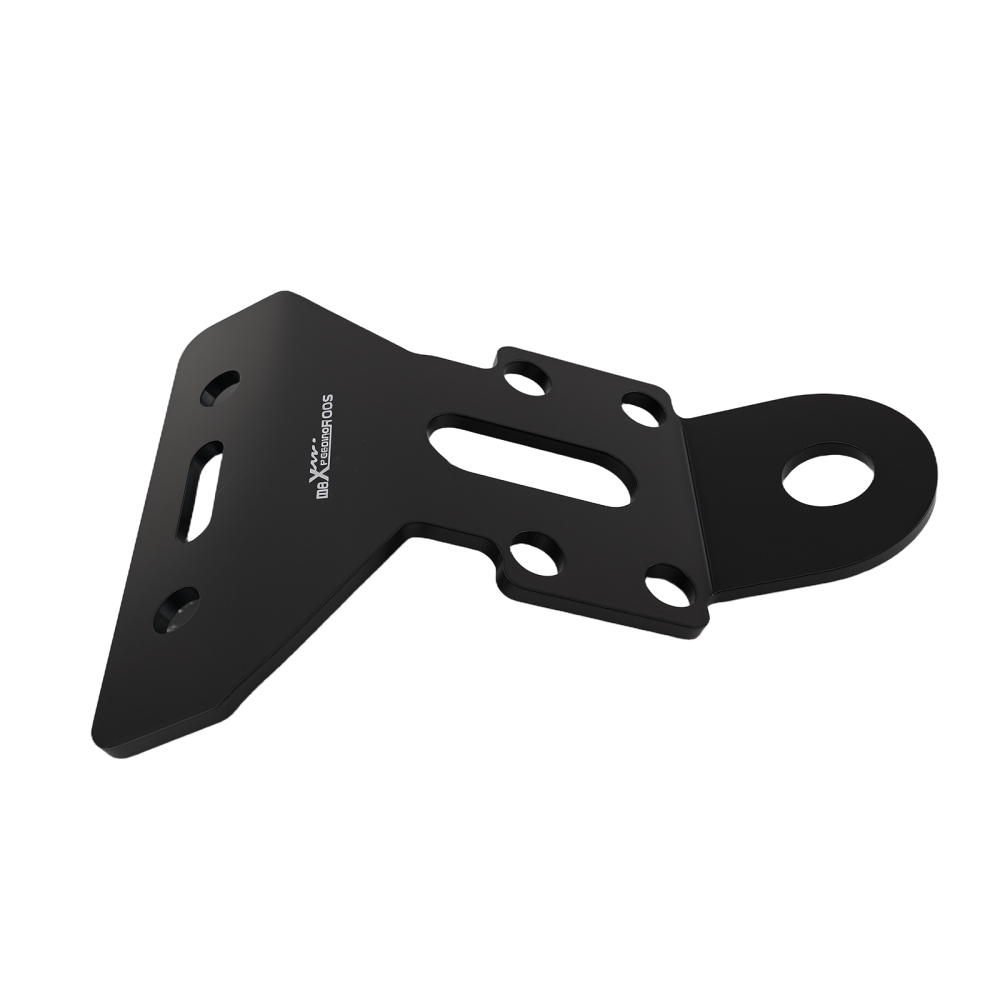 Black Rear Trailer Hitch compatible for Yamaha Raptor 90/Grizzly 90 2019-2024 Steel