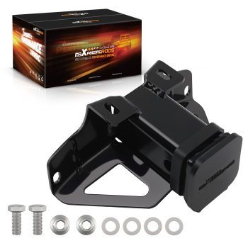 2 Hitch Receiver Rear compatible for Polaris Sportsman 450 H.O. 570 2016-2025 Black