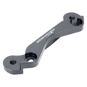 2-Pot Brake Adapter compatible for Subaru Forester 2000-2008 Aluminum Grey Kit