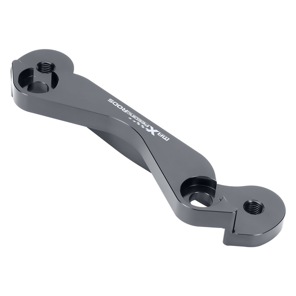 2-Pot Brake Adapter compatible for Subaru Forester 2000-2008 Aluminum Grey Kit