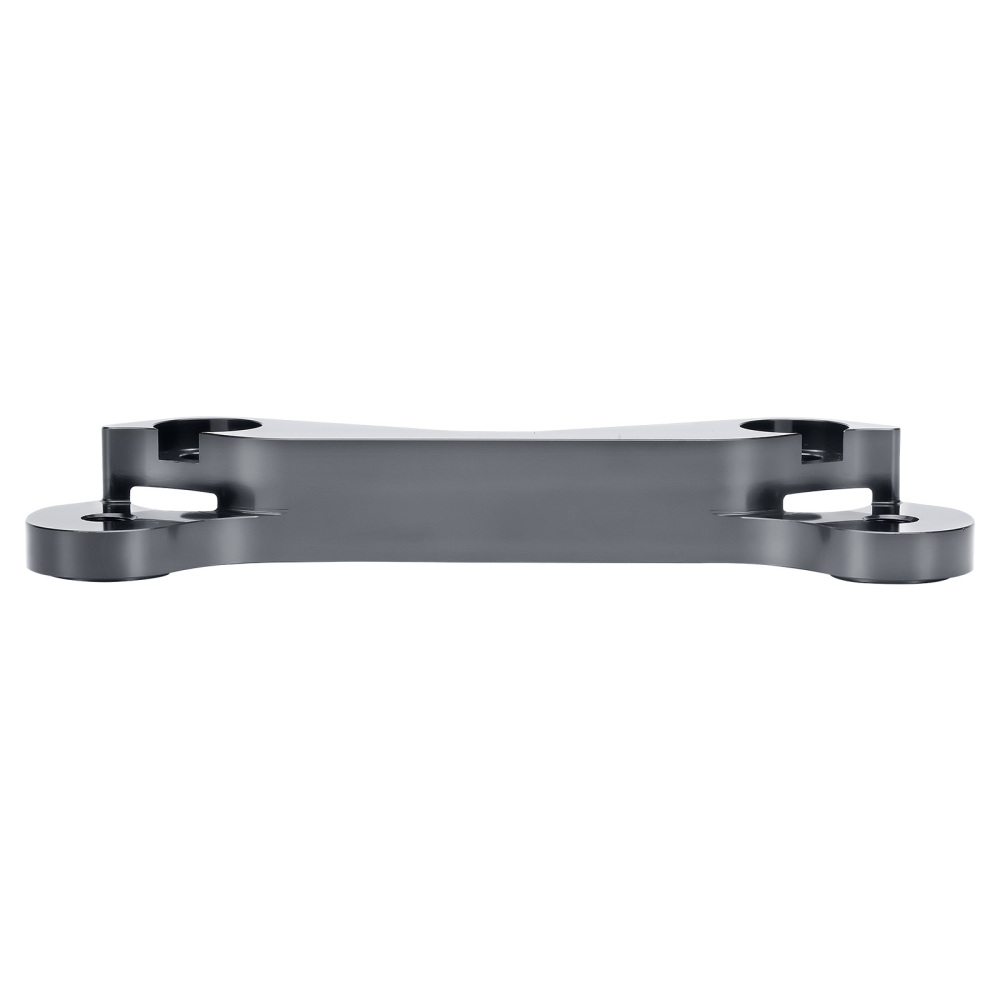 2-Pot Brake Adapter compatible for Subaru Forester 2000-2008 Aluminum Grey Kit