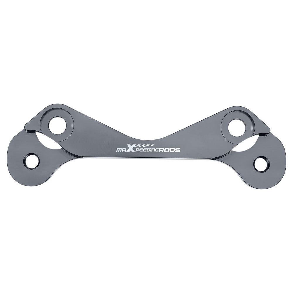2-Pot Brake Adapter compatible for Subaru Forester 2000-2008 Aluminum Grey Kit