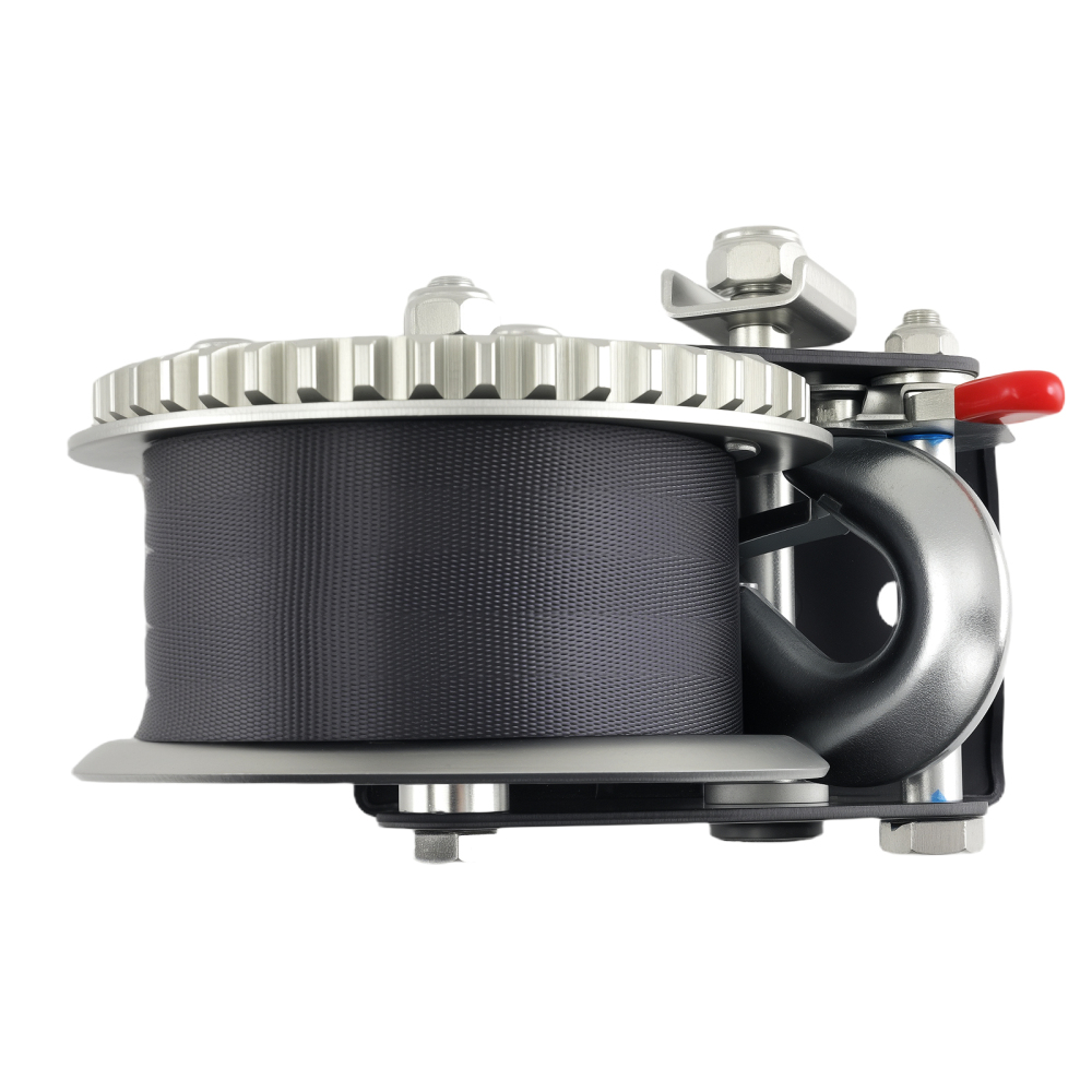 Adjustable Boat Trailer Winch Mount w/ Roller for 3W x 4H Drawbar Steel