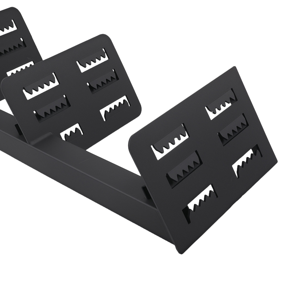 3-Step Boarding Step Mount for Universal Boat Trailer Steel Black Coated