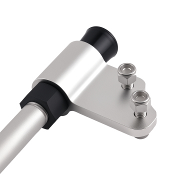 Aluminum Anodized Stabilizer for Fortrex Riptide SF Bow Mount Motor Silver