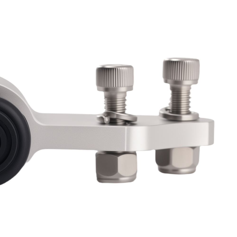 Aluminum Anodized Stabilizer for Fortrex Riptide SF Bow Mount Motor Silver