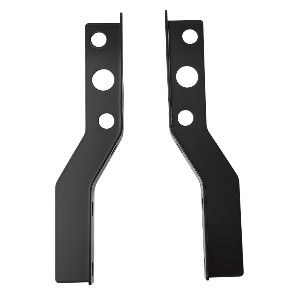 Black Rear Steel Bumper compatible for Ford Ranger 1993-2011 Powder Coated Bolt-on