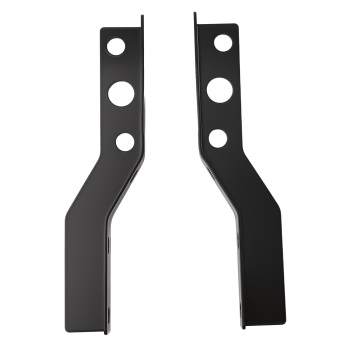 Black Rear Steel Bumper compatible for Ford Ranger 1993-2011 Powder Coated Bolt-on