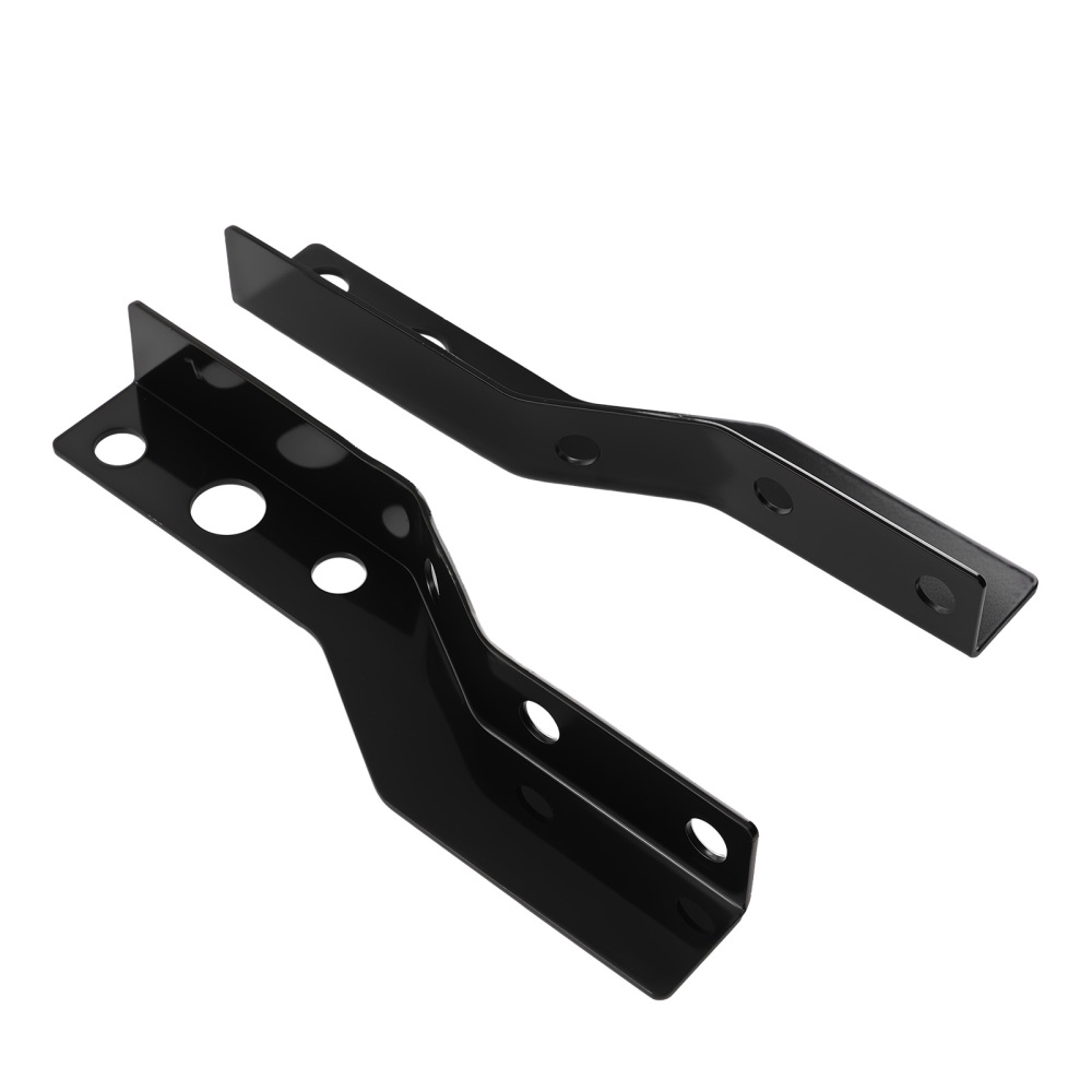 Black Rear Steel Bumper compatible for Ford Ranger 1993-2011 Powder Coated Bolt-on