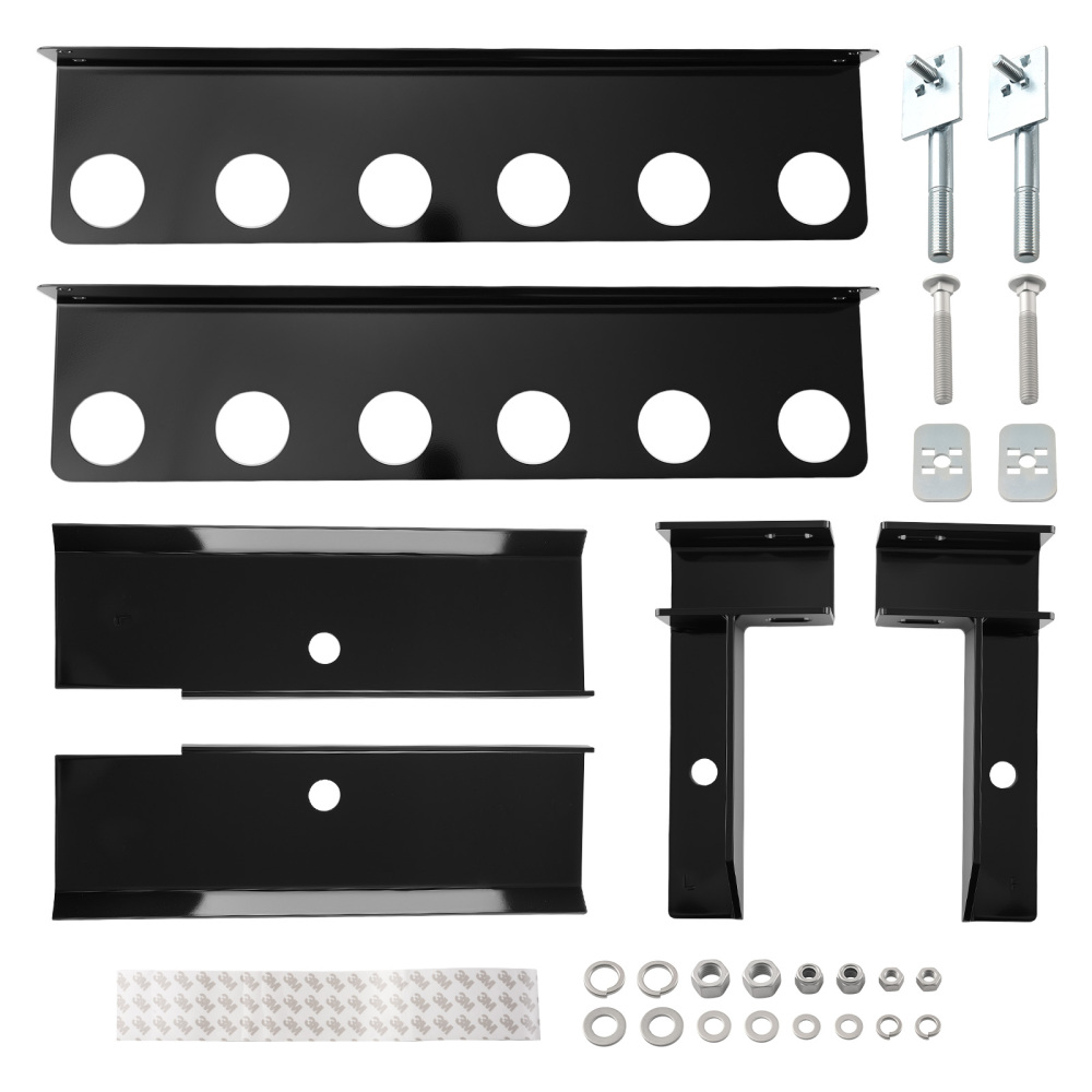 Safety Back Rack Headache Rack Mounting Anti Rust Kit compatible for Silverado Sierra