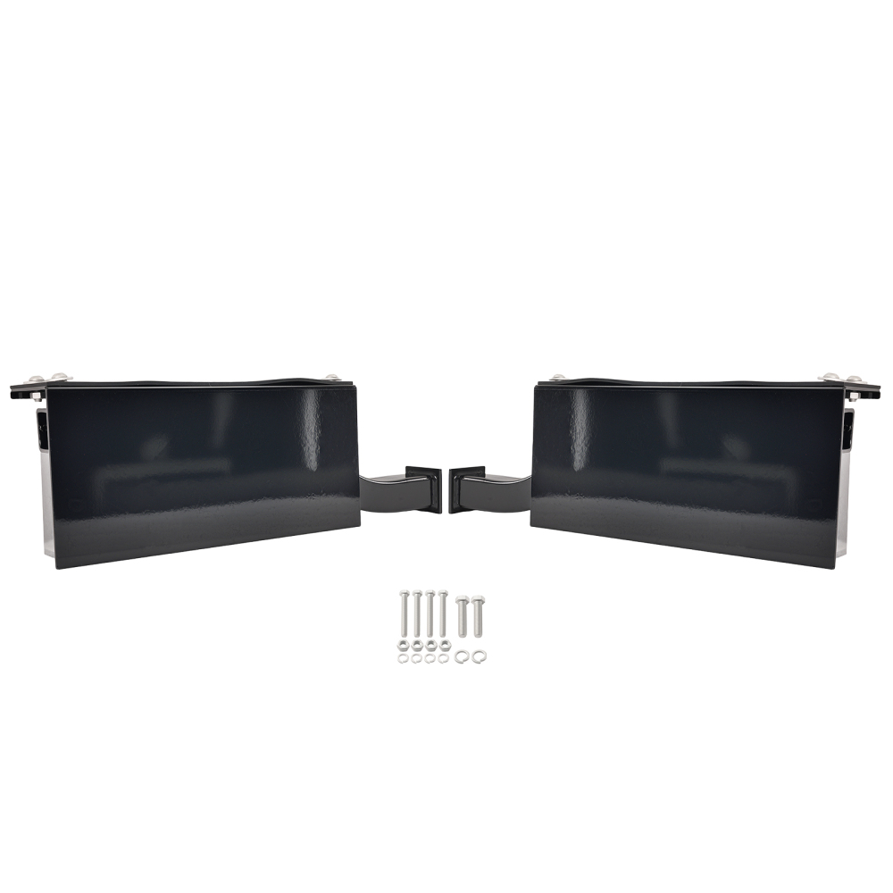 Black Steel Universal Body Rack Fender Support Powder Coated Guard