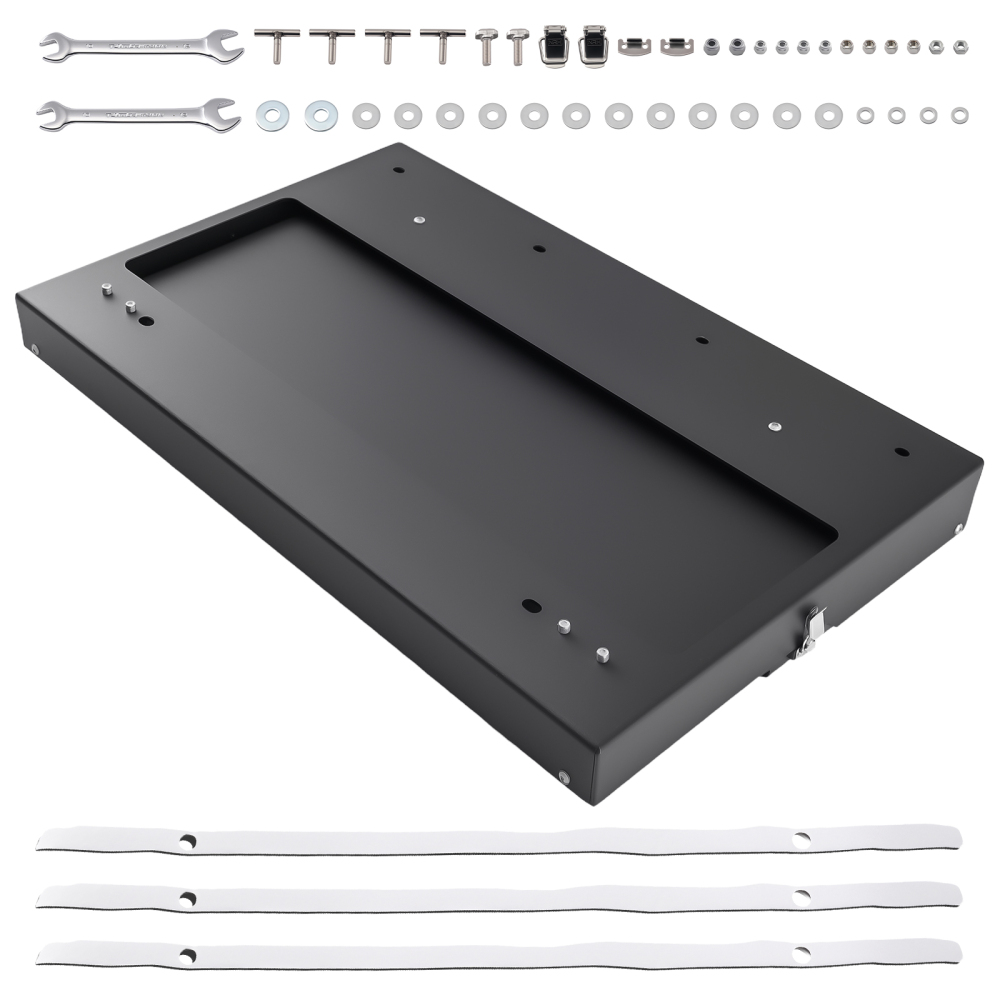 Camping Folding Tailgate compatible for Ford Bronco 2021-2025 Table Rear Panel Black Rack
