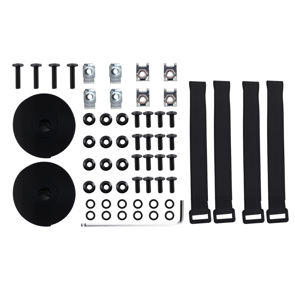 Bed Cargo Rack compatible for Ford Ranger 2019-2024 Storage Panel Steel Black 2PC