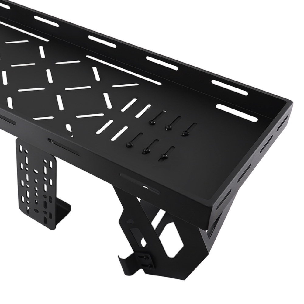 Heavy Duty Spare Tire Carrier compatible for Jeep Wrangler 1976-2025 Black Steel 80lb