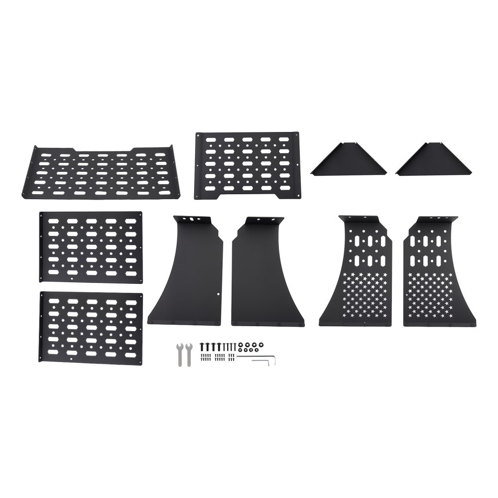 Molle Rack Under compatible for Seat Compatible for Ford F150 2015-2025 F250 F350 2017-2025 SuperCrew
