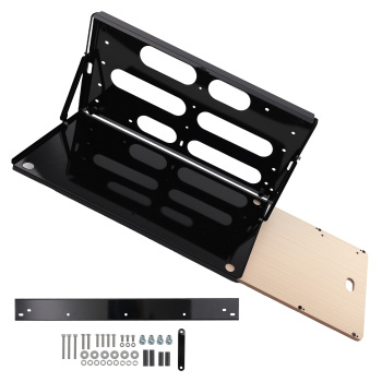 Black Rear Cargo Rack Table compatible for Jeep Wrangler JL Sports 2007-2024 40kg