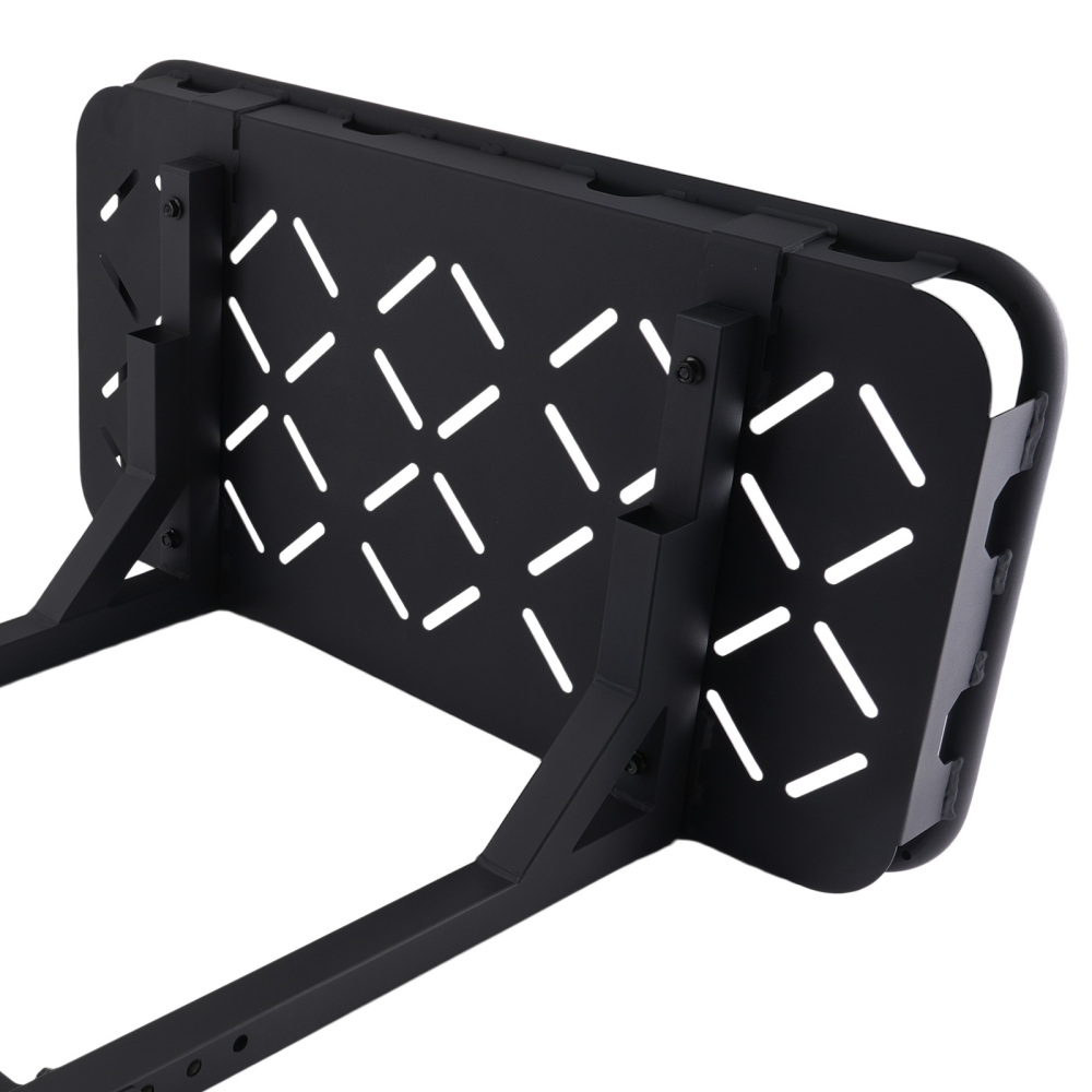 Off-Road Tire Basket compatible for Jeep Wrangler JL JLU 2018-2025 Powder Coated