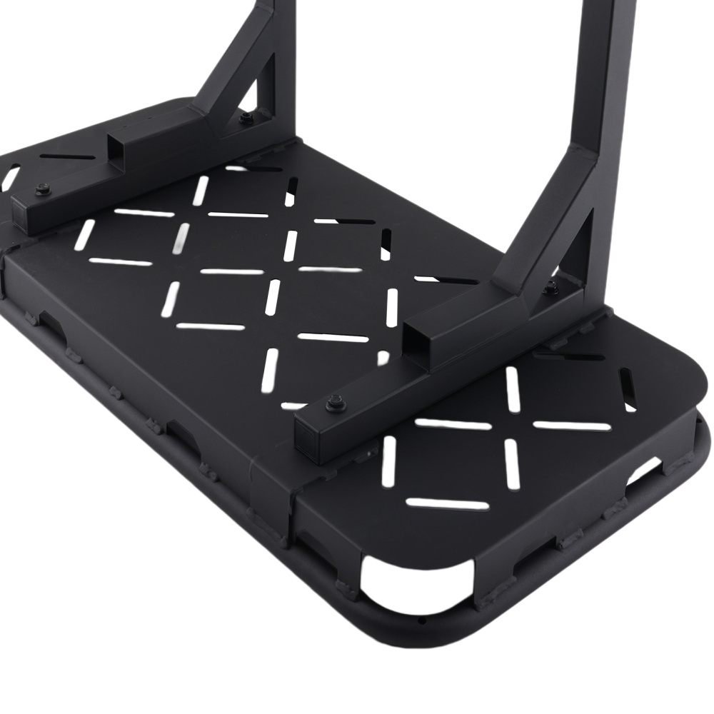 Off-Road Tire Basket compatible for Jeep Wrangler JL JLU 2018-2025 Powder Coated