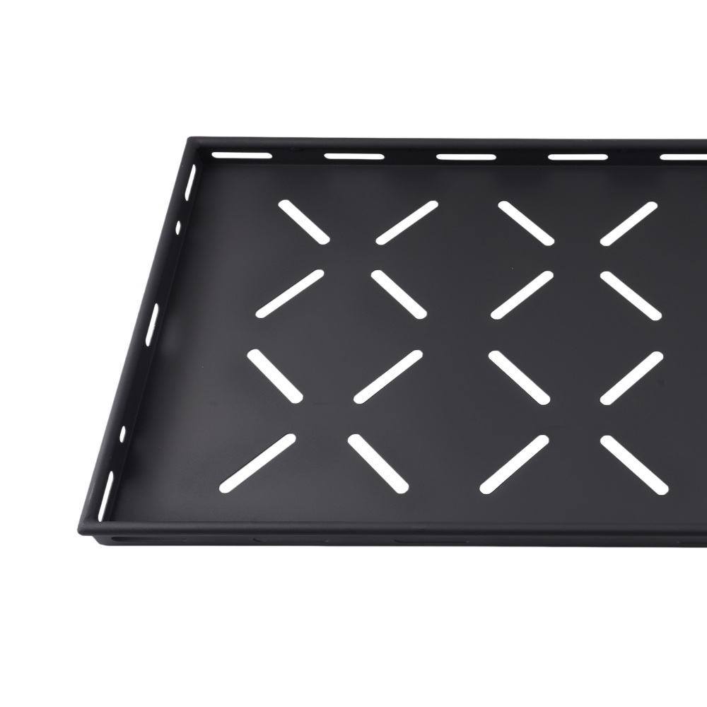 Black Cargo Basket for 2007-2026 compatible for Jeep Wrangler JK JL 4-Door w/ Cargo Net