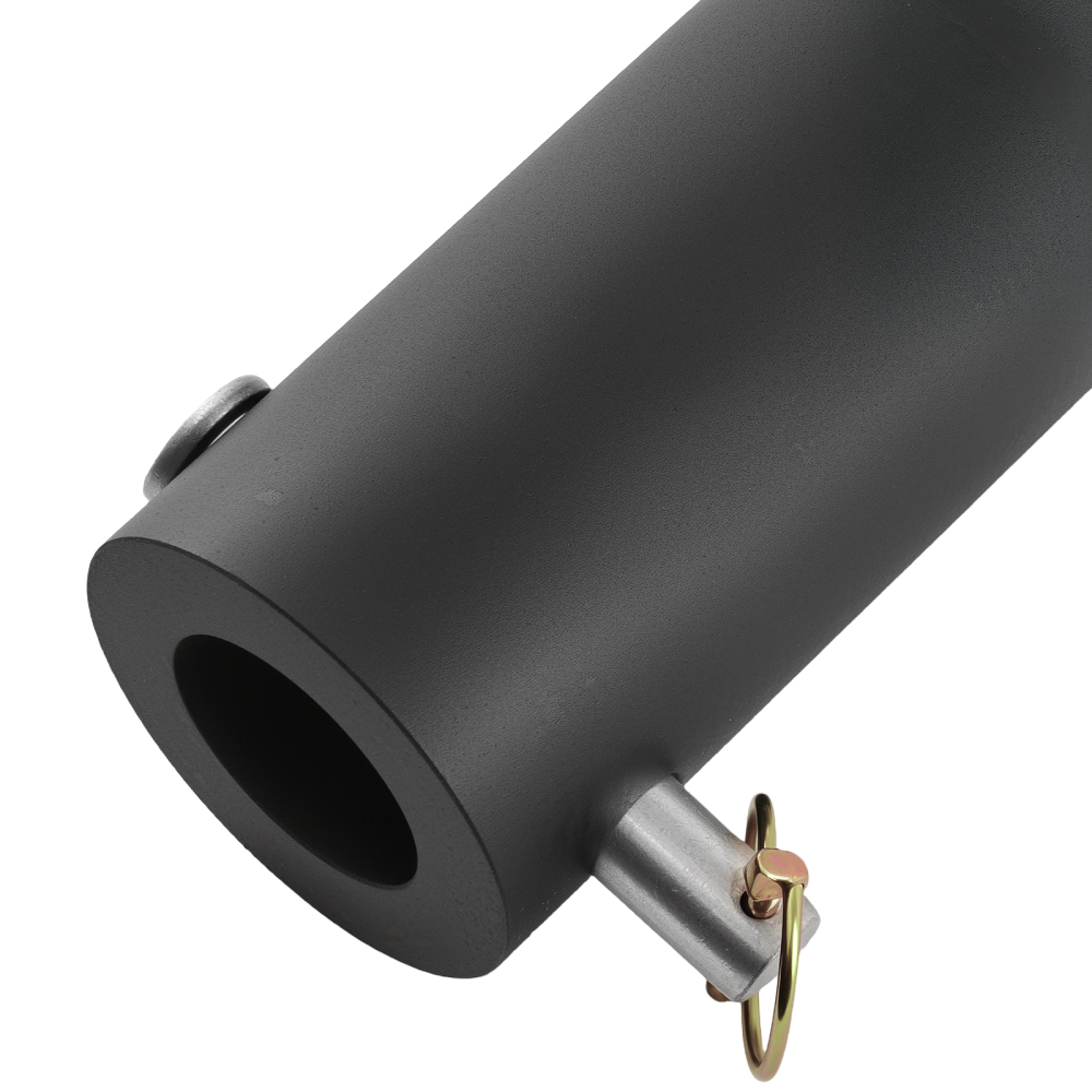 2 inch Auger Adapter Female Round to Hex compatible for Mini Skid Steer Post Hole