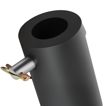 2 inch Auger Adapter Female Round to Hex compatible for Mini Skid Steer Post Hole