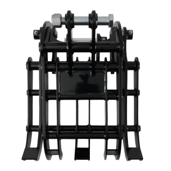 Excavator Grabber Attachment For 0.8-1.8 Tons compatible for Mini Excavator Diggers