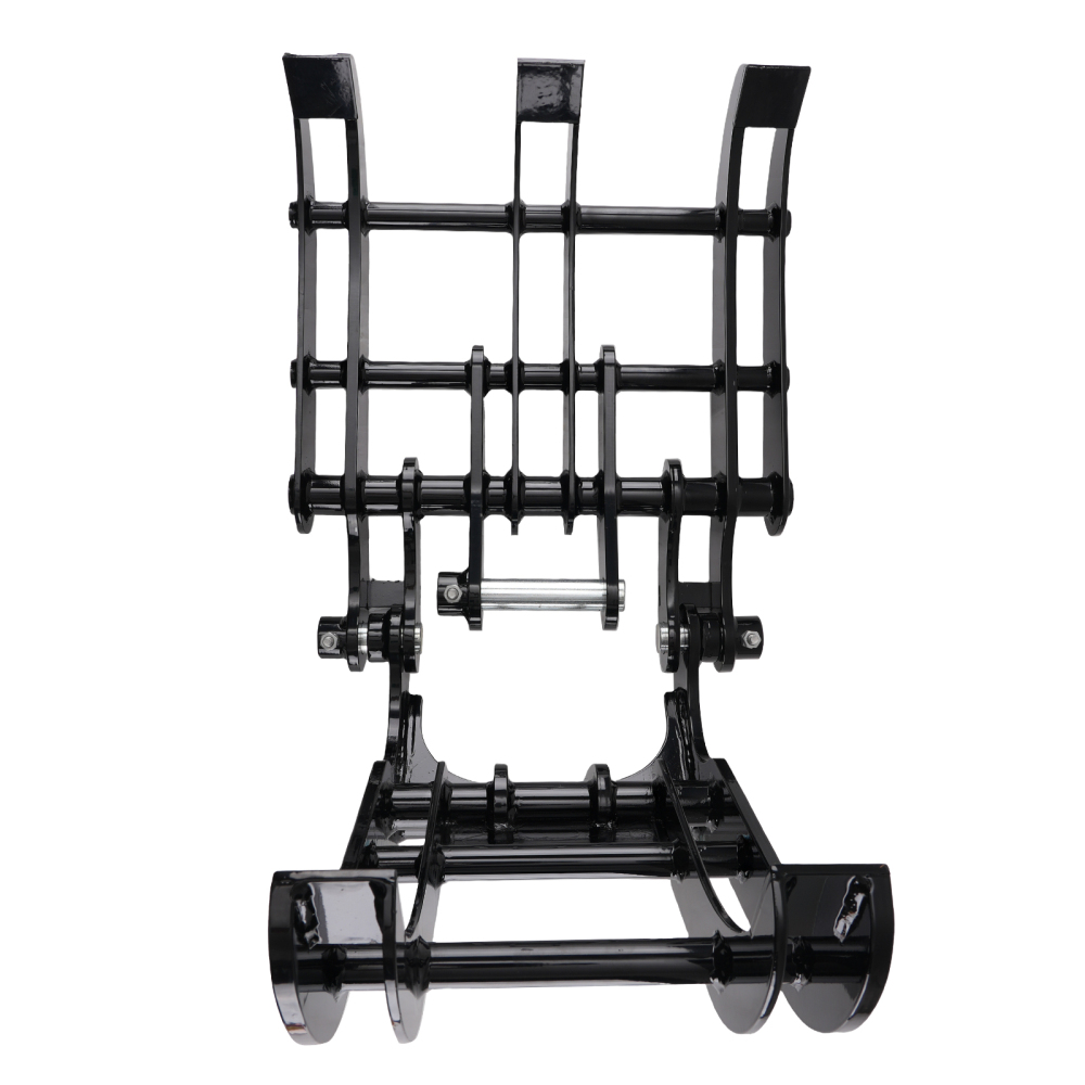 Excavator Grabber Attachment For 0.8-1.8 Tons compatible for Mini Excavator Diggers