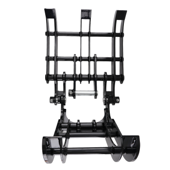 Excavator Grabber Attachment For 0.8-1.8 Tons compatible for Mini Excavator Diggers