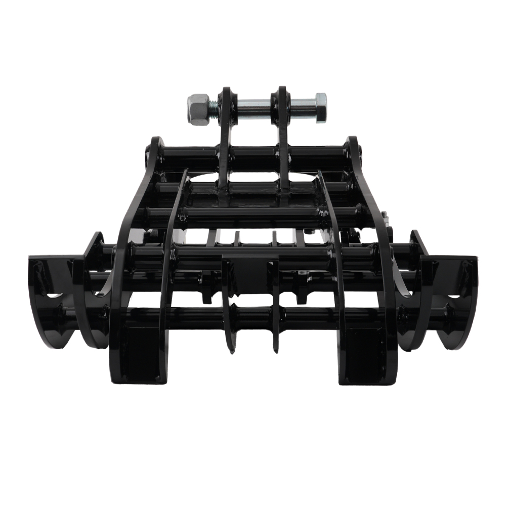 Excavator Grabber Attachment For 0.8-1.8 Tons compatible for Mini Excavator Diggers