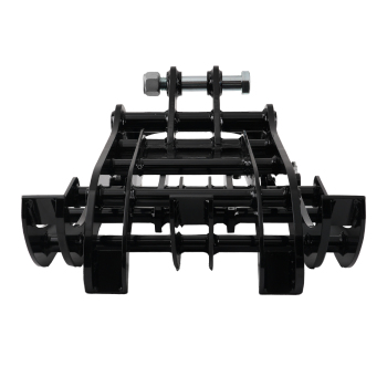 Excavator Grabber Attachment For 0.8-1.8 Tons compatible for Mini Excavator Diggers