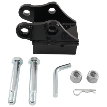 Excavator Trailer Hitch 2 compatible for Kubota/Yanmar 0.8-1.8T 20000 lbs GTW Steel