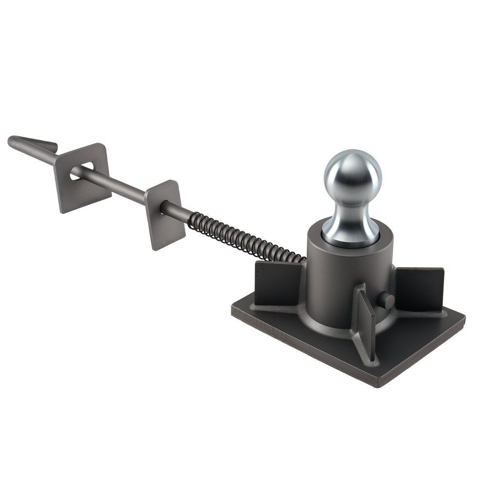 Steel Weld-on Trailer Mount Universal Fit For Flatbed Trucks Rear for GNRK1500