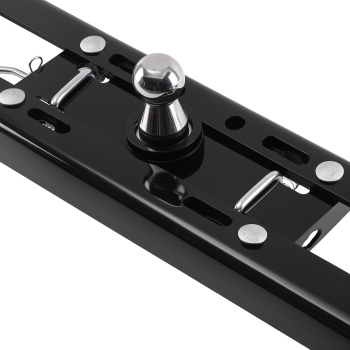 30K GTW Gooseneck Hitch compatible for Ford F-150 2004-2014 Steel Black Heavy Duty