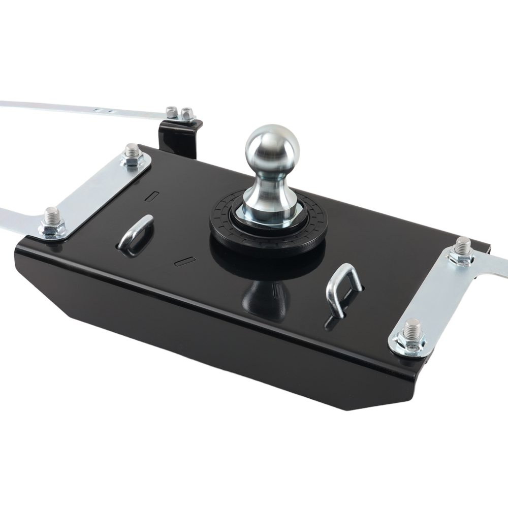 Gooseneck Trailer Hitch Black Powder Coated compatible for Dodge Ram 2500 Pickup 2014-2018