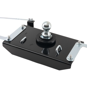 Gooseneck Trailer Hitch Black Powder Coated compatible for Dodge Ram 2500 Pickup 2014-2018